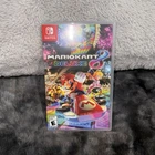 Mario Kart 8 Deluxe Nintendo Switch 2017 Physical Game Cartridge and Case Tested