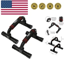 Push Up Bars Strength Training - Workout Stands With Ergonomic Push-up Bracke...