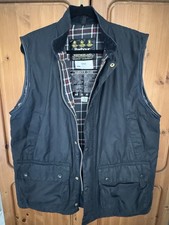 Barbour Westmorland Men's Waxed Cotton Waistcoat Size L