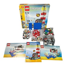 Lego Creator Lighthouse Island (5770) Sealed Bags Open Box Light Brick Manual