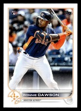 Ronnie Dawson 2022 Topps #231 Houston Astros ROOKIE Buy10get5FREE