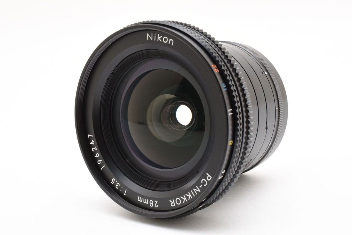 Nikon PC-NIKKOR 28mm F3.5 Single Focus Shift Tilt-Ao Lens F
