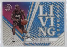 2020-21 Panini Illusions Living Legends Sapphire Clyde Drexler #16 HOF 5l0