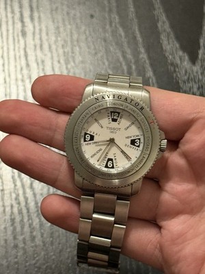 788063/ TISSOT NAVIGATOR N250 ティソ 腕時計 Tissot Navigator Stainless Steel Wristwatch N250 | eBay