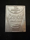 Vintage 1977 Crayola 75th Anniversary Metal Paperweight - Binney & Smith- Rare! — photo 1