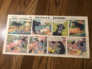 Walt Disney’s Classic Tales Lot of 11 Sunday Comics The Jungle Book