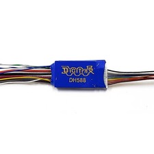Digitrax DH588 High-Capacity Wired Mobile Decoder for HO/S/O/G Scales