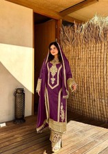 Designer Indian Pakistani top plazzo Bollywood Dress Party Wear Suit wedding