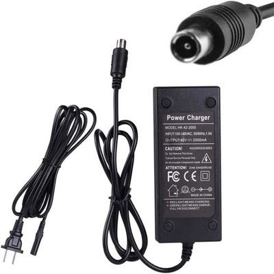 42V 2A Power Adapter for Bird & Lime Charger Xiaomi M365 Charger Power Cord