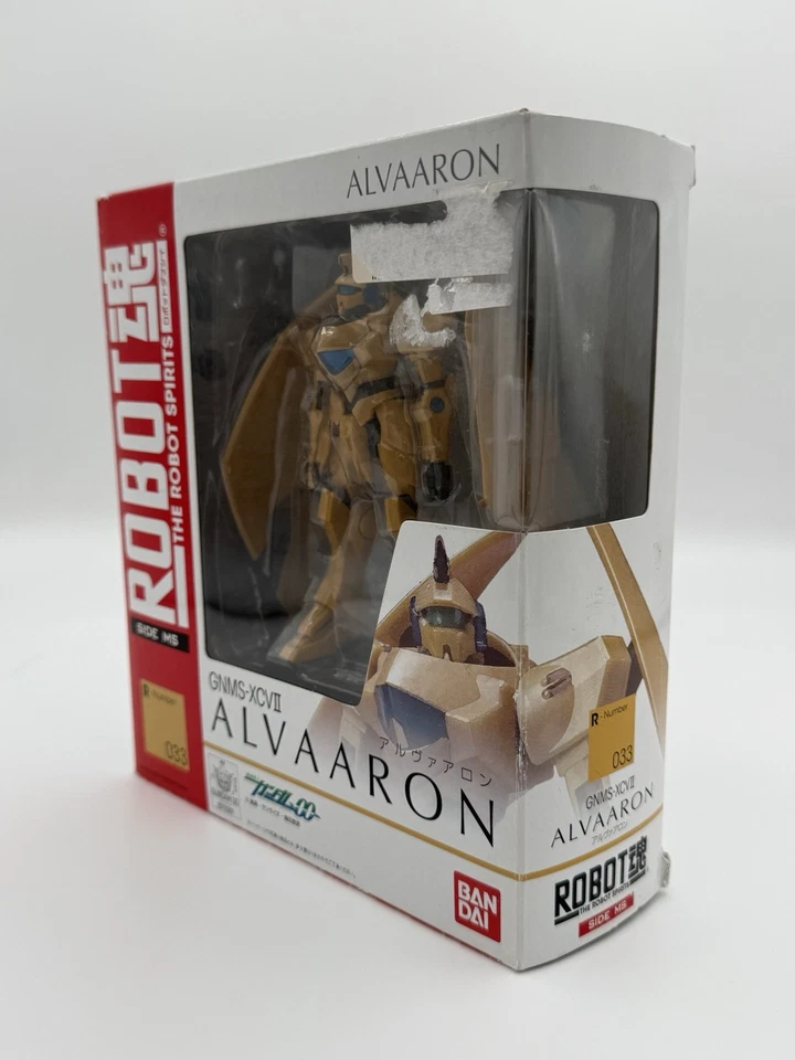 Figura de acción de juguete Bandai Robot Spirits SIDE MS GNMS-XCVII Alvaaron Gundam 00 Foto 2 de 4