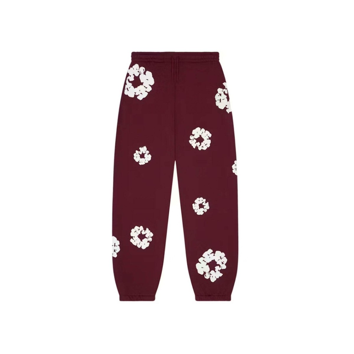 Denim Tears Cotton Wreath Sweatpants Burgundy | eBay