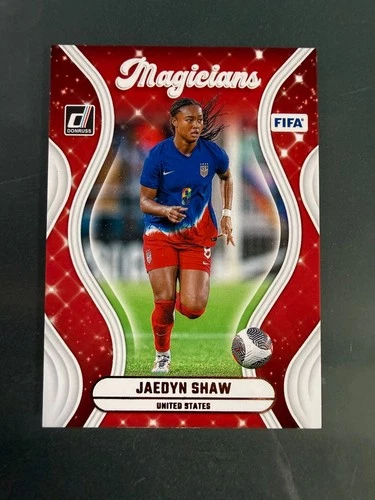 Jaedyn Shaw, United States 2024-25 Donruss Soccer #8 Card Magicians