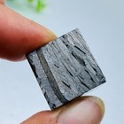 Aletai Iron Meteorite Cube Altay iron meteorite Cube etched pattern  62g 20mm — photo 7