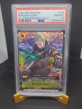 王の覇気【20th promo】 Roronoa Zoro (Illustration Box Vol.3) OP07-113 One Piece Promotion