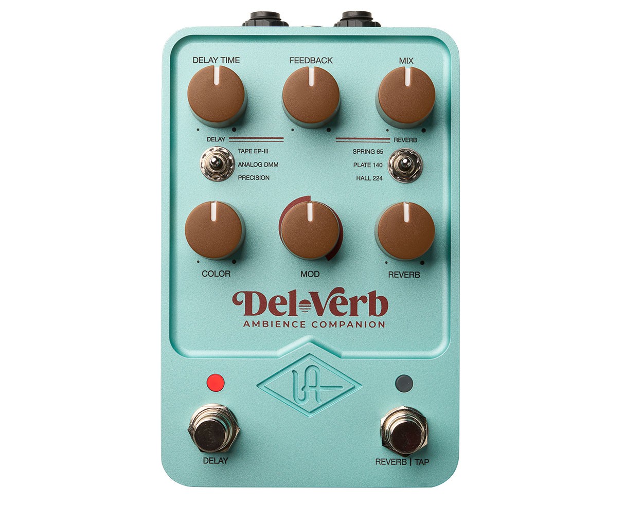 Universal Audio UAFX Del-Verb Vintage Reverb & Delay Effects Pedal PROAUDIOSTAR