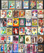 HUGE Sports CARD LOT! Jersey AUTO RC SP PRIZM Bo Jackson, Ohtani, Josh Allen!