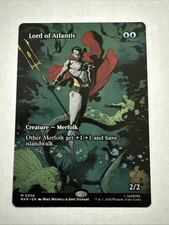 Lord Of Atlantis Borderless Marvel Universe M0056 Magic The Gathering 