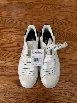 Size 10.5 - Jonah Hill x adidas Superstar White, SIZE 10.5