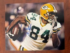 Javon Walker signed GREEN BAY PACKERS 8 X 10 Photo