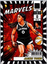 Jackie Young 2025 Donruss WNBA Net Marvels #15 Las Vegas Aces