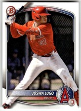 2025 Bowman Draft #BD-24 Joswa Lugo Los Angeles Angels Baseball