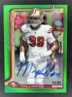 2025 Topps Signature Mykel Williams Green (RAW)