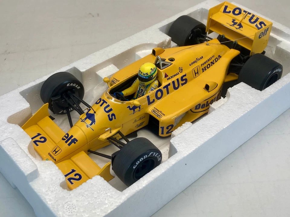 1:18 Minichamps Lotus Honda 99T 1987 No 12 Ayrton Senna 540871812 - Image 3 of 4