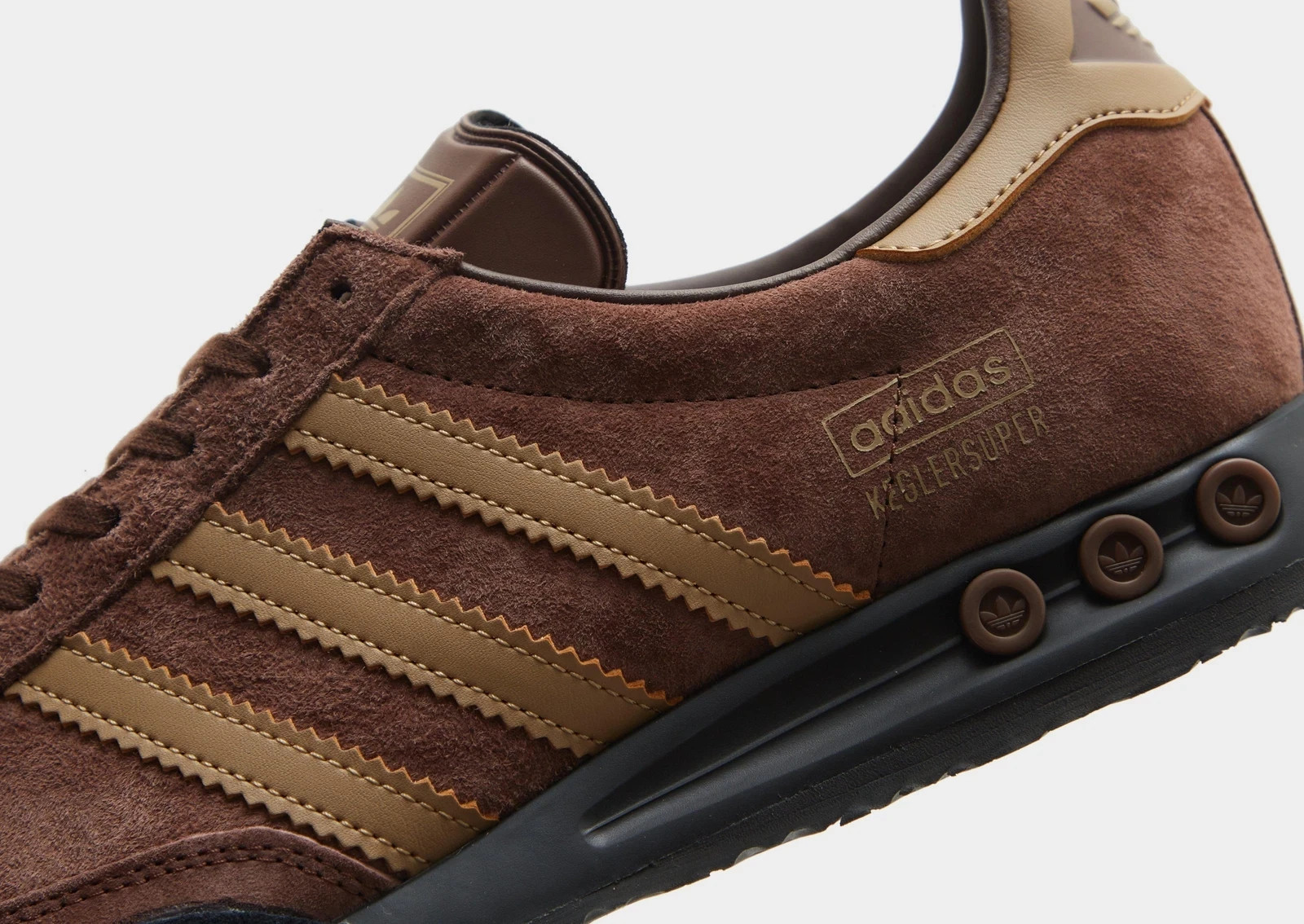 Adidas Originals Kegler Super Brown/Black Trainers-ALL SIZES Sneakers-Genuine image 4