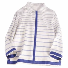 Hermes Shirt Margiela Blouse Long Sleeve Silk Top Womens 40 (m) Used MOLO-0