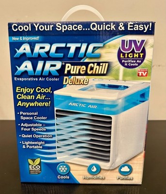 Arctic Air Pure Chill Deluxe Evaporative Air Cooler UV Light *NEW*