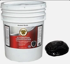 WOOLWAX Auto/Truck Lanolin Undercoating 5 Gallon Pail. BLACK