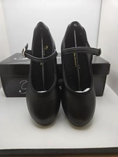 Theatricals Girls Tap Shoes Youth 9M Black Mary Jane Strap- T-9200