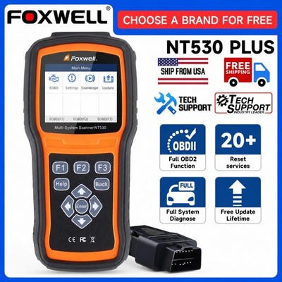 FOXWELL NT530 PLUS Bidirectional Scan Tool FCA AutoAuth