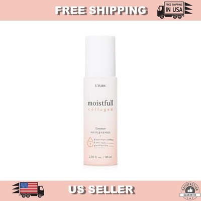 ETUDE-Moistfull Collagen Essence 2.70 fl oz/80ml, For Dry Skin w/free Shipping