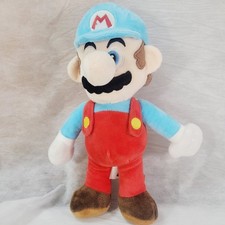 Good Stuff Rare blue hat ice Super Mario bros stuffed plush toy Nintendo-2023