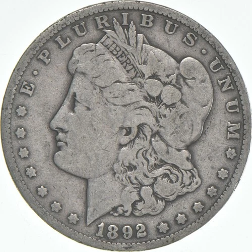 VG/F 1892-S Morgan Silver Dollar (1 coin) *9013
