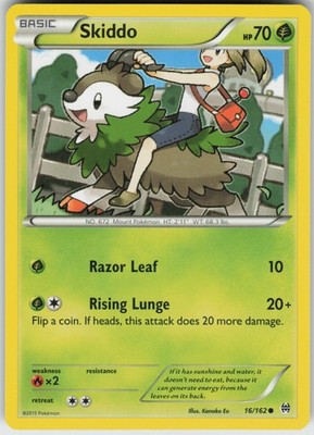 Skiddo 16/162 Common XY - BREAKthrough