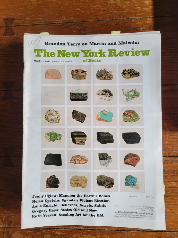 (18x) The New York Review of Books - 2021 Used Large Magazine Lot Media Critique