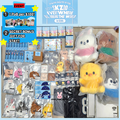straykids EVERYWHERE 韓国ポップアップ バッグ ハン ON HAND] STRAY KIDS SKZOO EVERYWHERE ALL AROUND THE WORLD in SEOUL