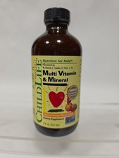 Childlife Essentials Multi Vitamin & Mineral Natural Orange/Mango 8 fl oz. 2/26x