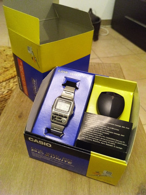 Vintage Lcd Digitale Watch Casio BZX-20 PC Unite NOS Full Set