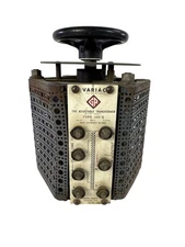 General Radio Variac Type 100-Q Adjustable Transformer untested