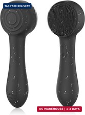 Facial Cleansing Brush Silicone Face Scrubber Waterproof Rechargeable Exfoliator