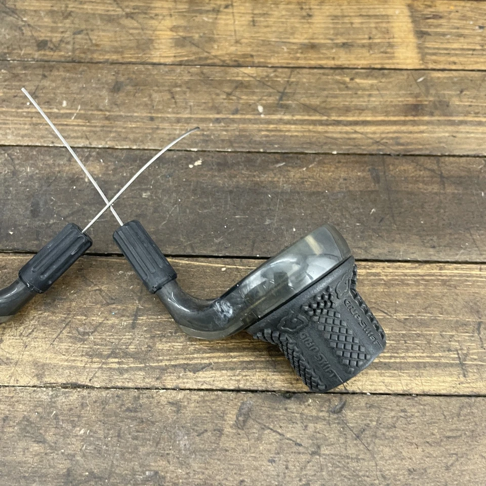 SRAM Grip Shift SRT 800X-81 Twist Shifters XRAY 3x7 velocidades MTB bicicleta humo 4,6 OZ Foto 3 de 4