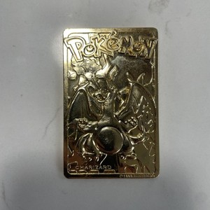 how much are pokemon gold plated cards worth Pokmon 23 karat Played Pikachu #25 [Pre-Owned]  Infinity Flux Pokemon gold plated cards burger