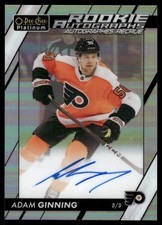 2023-24 O-Pee-Chee Platinum Rookie Autographs Rainbow #RAG Adam Ginning Auto HKY
