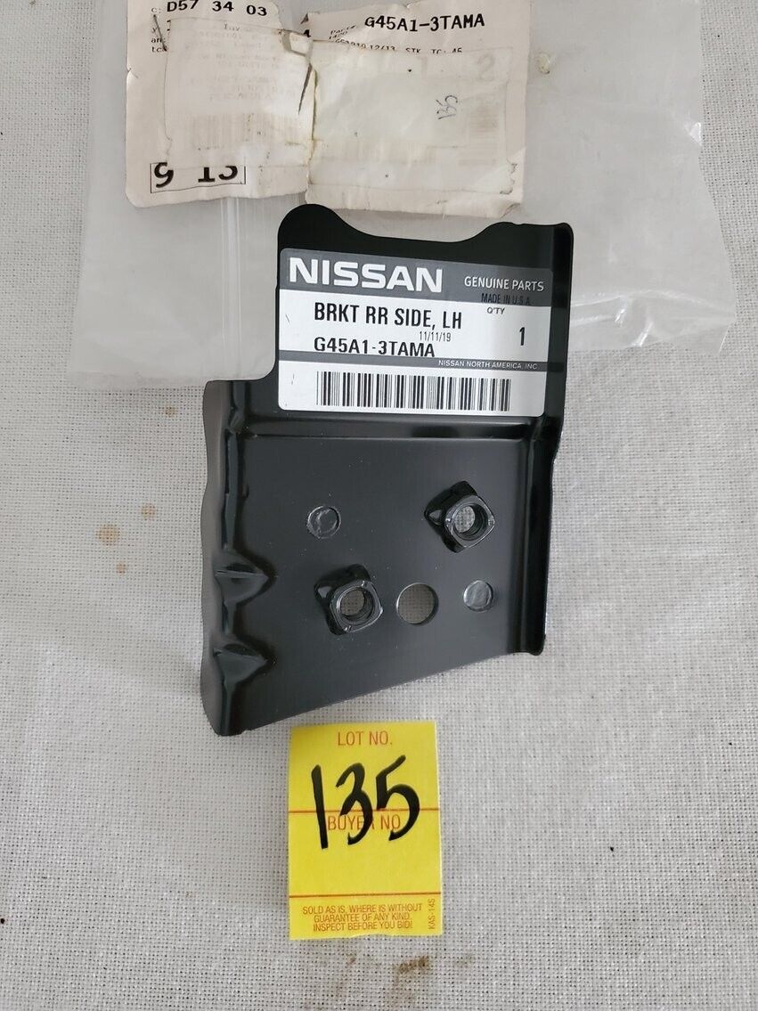 Genuine Nissan Side Panel Mount Bracket G45A1-3TAMA | eBay Genuine Nissan Side Panel Mount Bracket G45A1-3TAMA | eBay
