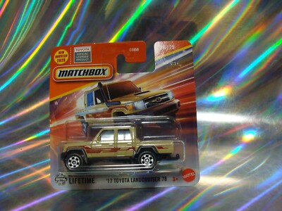Matchbox 2017 Toyota Landcruiser 78 MBX 2025 109/125 ovp/neu 1:64