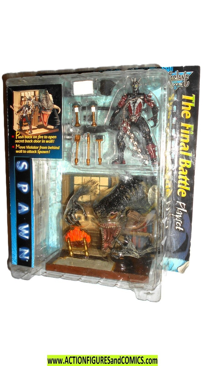 Spawn movie FINAL BATTLE Playset 1997 Violator mcfarlane vintage