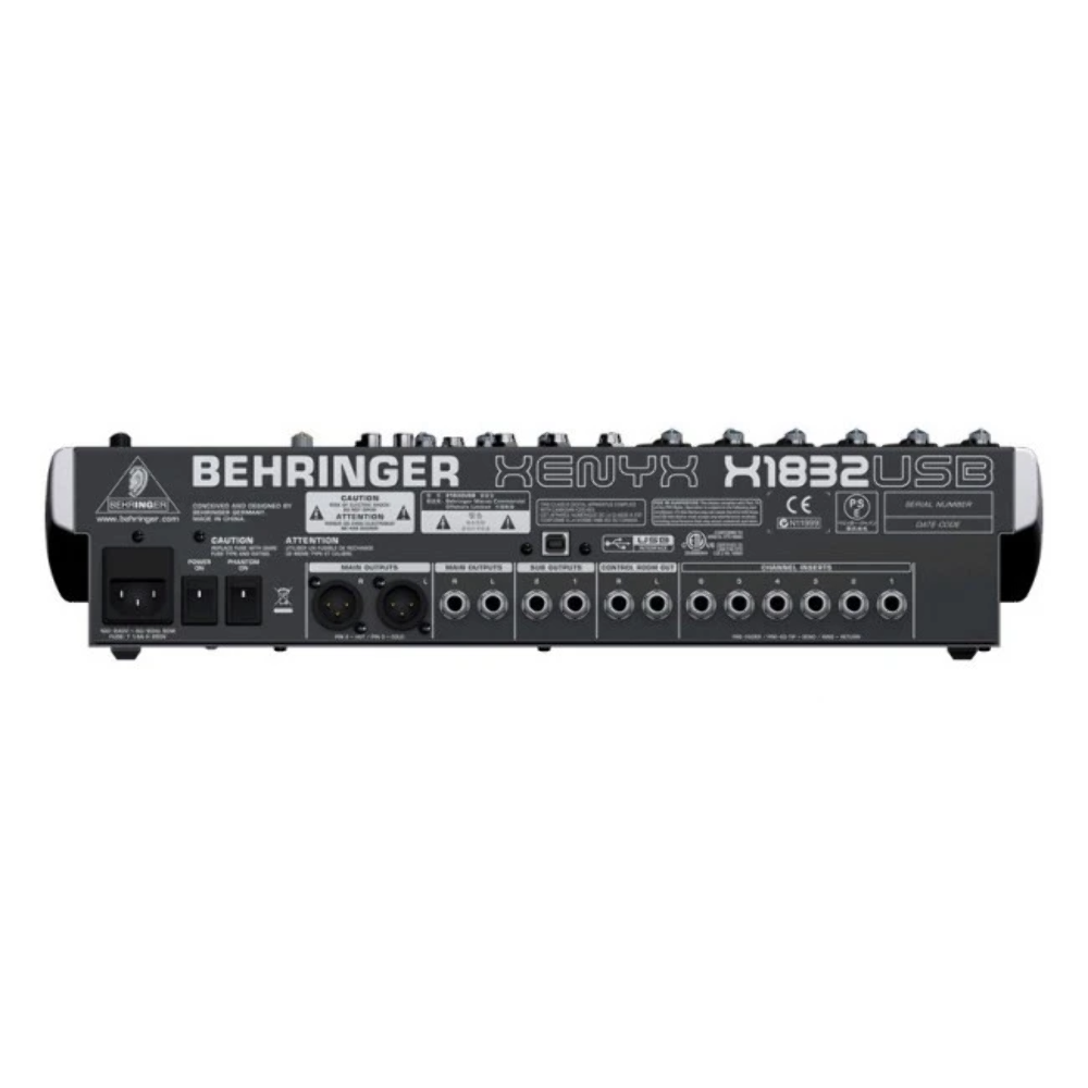Behringer XENYX X1832USB 本体 Behringer Xenyx X1832USB 18-Input Mixer with FX & USB | eBay